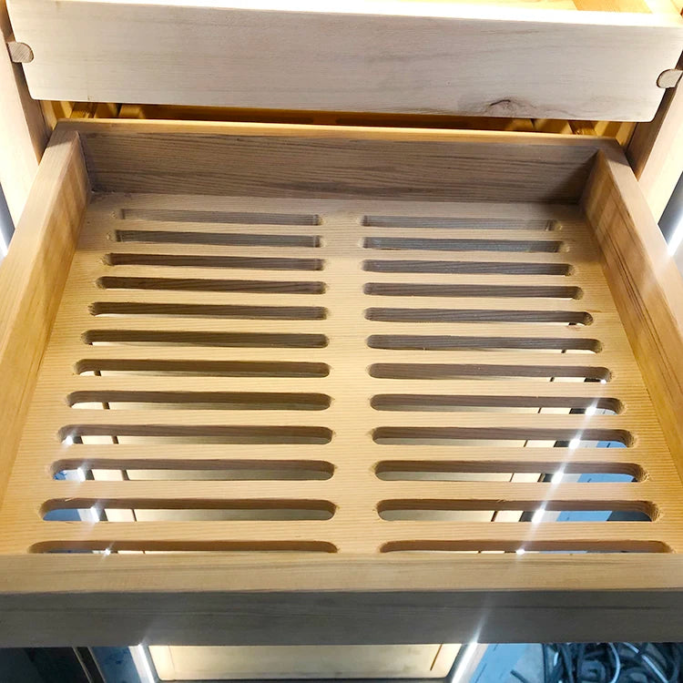 Keep Constant temperature luxury stainless steel cooler Whiskey and wine Display cave