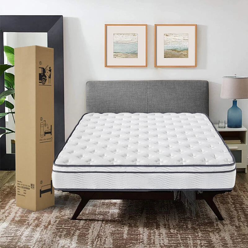 King Size Aesthetic Mattresses Comfort Luxury  Full Size Elastic Mattress Double Bed Hotel  Moveis Para Casa Bedroom Furniture