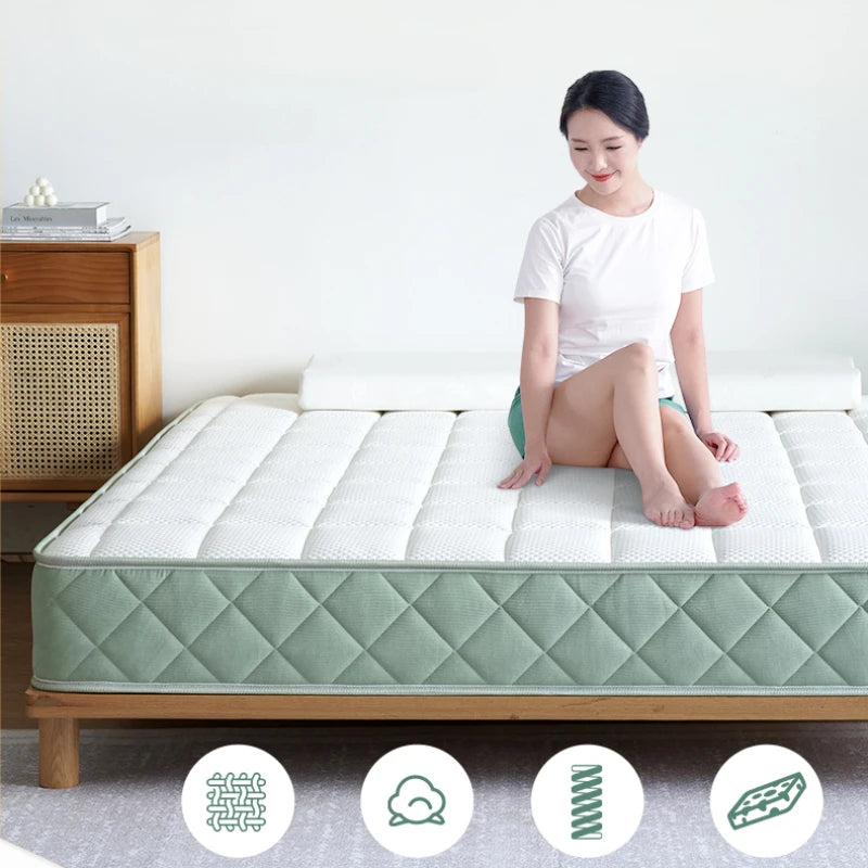 King Size Hard Mattresses Roll High Quality Queen Size Double Mattresses Salon Memory Foam Colchones De Cama Bedroom Furniture