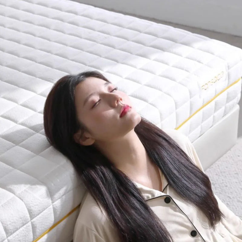 King Spring Mattresses Memory Foam Folding Thickness Foldable Queen Mattresses Double Side Spring Colchoneta Bedroom Furniture