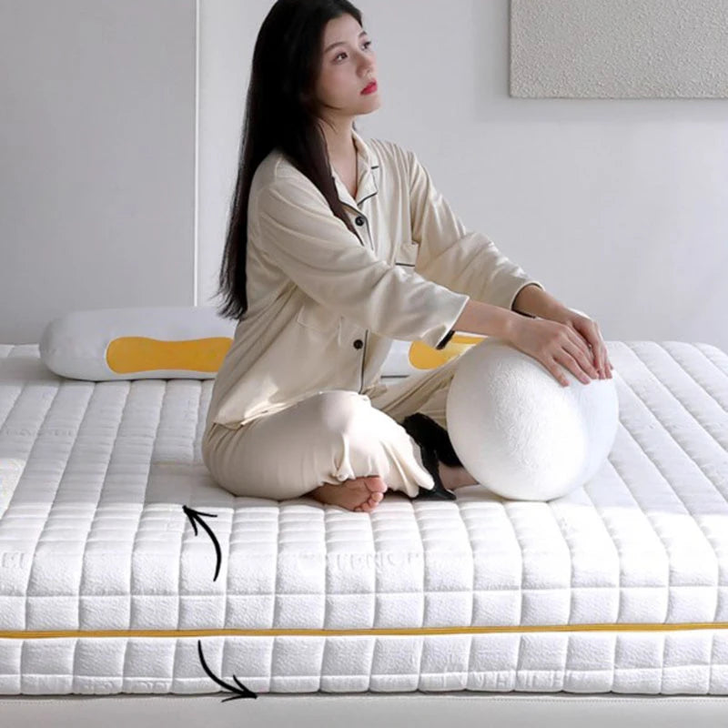 King Spring Mattresses Memory Foam Folding Thickness Foldable Queen Mattresses Double Side Spring Colchoneta Bedroom Furniture