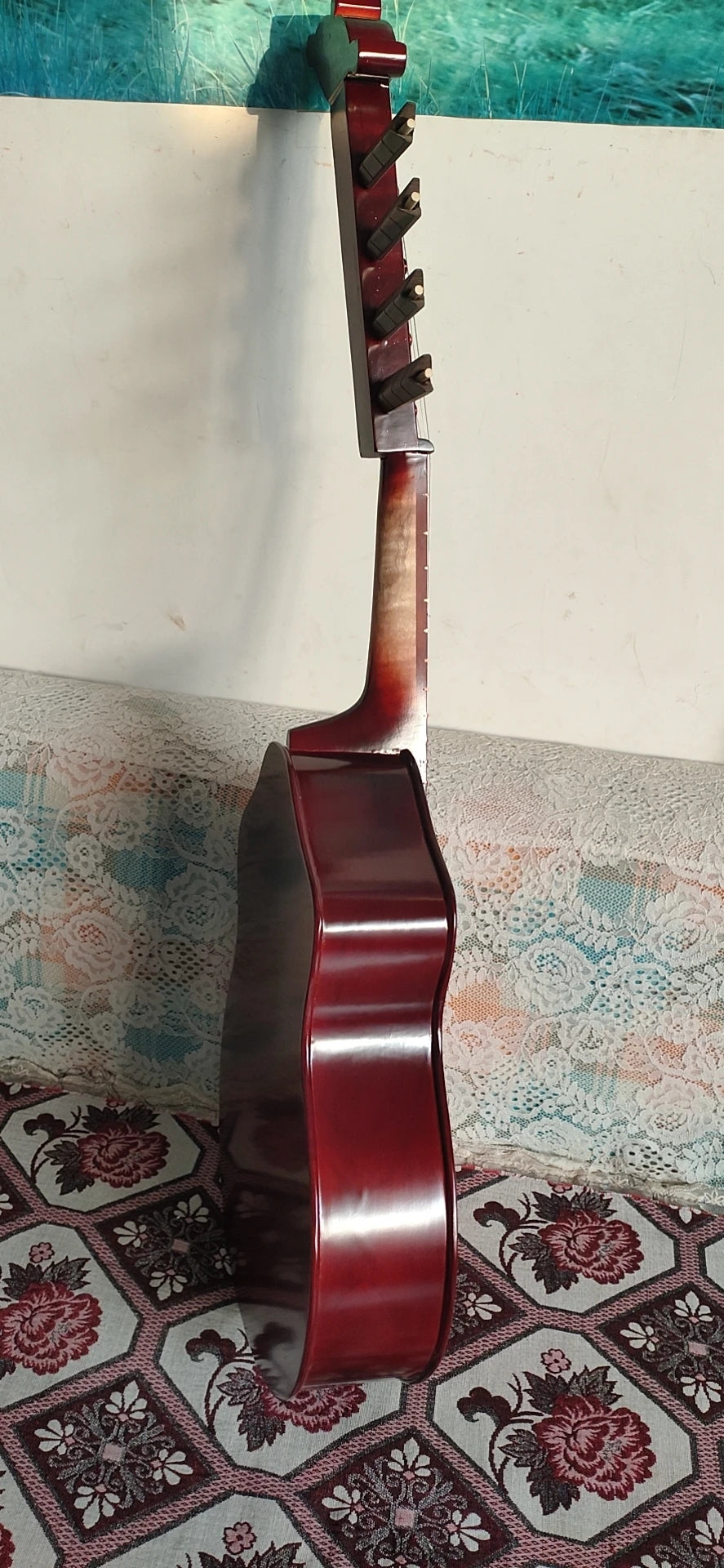 Komuz Mongolian national plucked stringed instrument