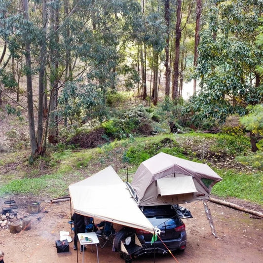 L Folding 180 degree awning Retractable 4WD Outdoor Shelter Tent Camping 180 car side Awning for Travel