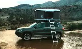 L Off Road 4x4 SUV Universal High Quality Hard Alloy Camping tent Car Roof Top Tent For 1-2 Person
