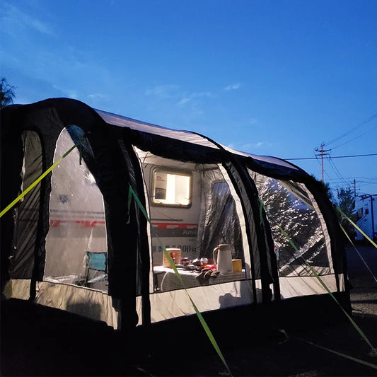 L Upgraded inflatable camping equipment outdoor camping awning multi-function trailer side tent