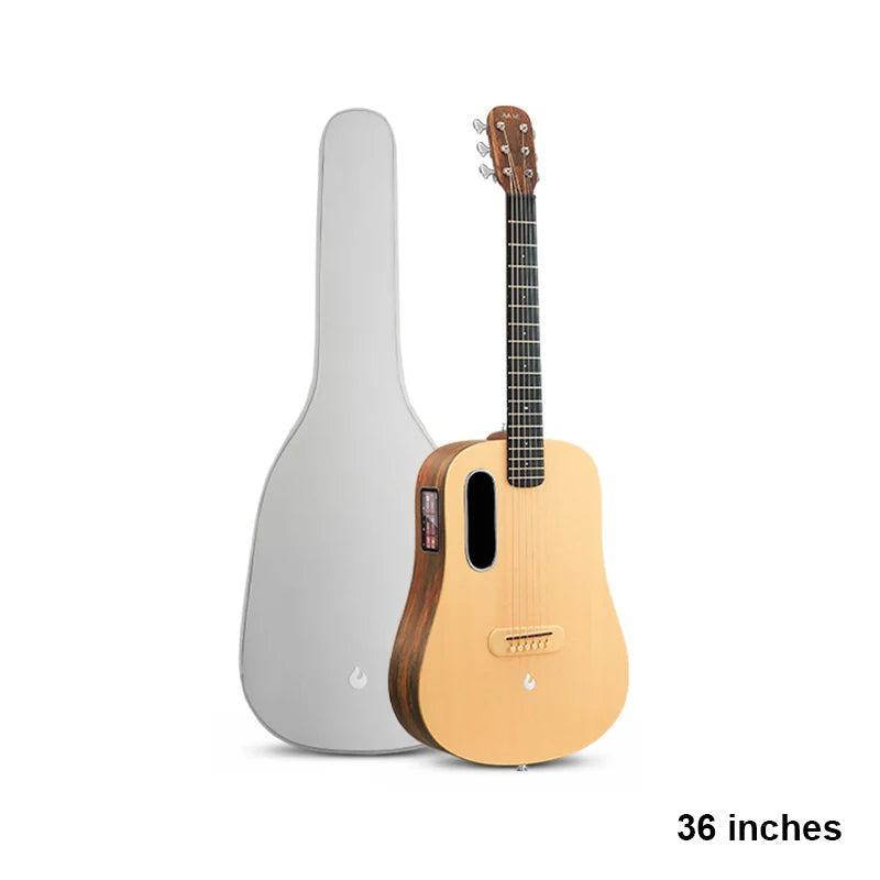 LAVA ME 4 Global version 36 / 41 inch Solid Spruce Top HILAVA 2.0 Smart Acoustics Electric Guitar with 3.5 inch TouchScreen
