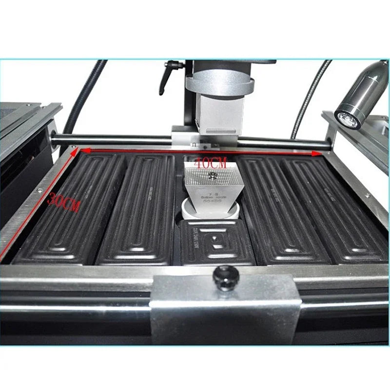 LY ZM-R5860 ZM-R5860C BGA Rework Station 220V High Power 3 Zones Hot Air BGA Repair Welding Equipment 4800W Touch Screen