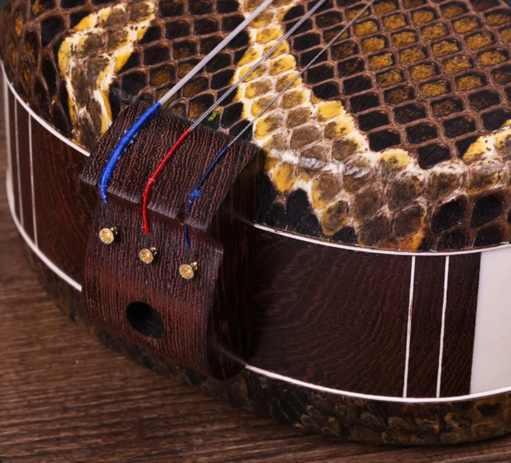Large Sanxian Wenge Chinese stringed instruments