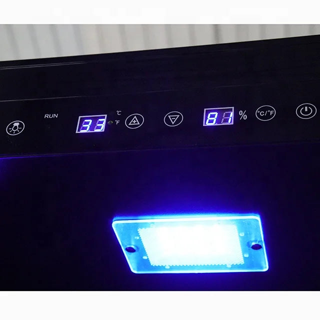 Large capacity display wine cooler beverage refrigerator strong cabinet for commercial