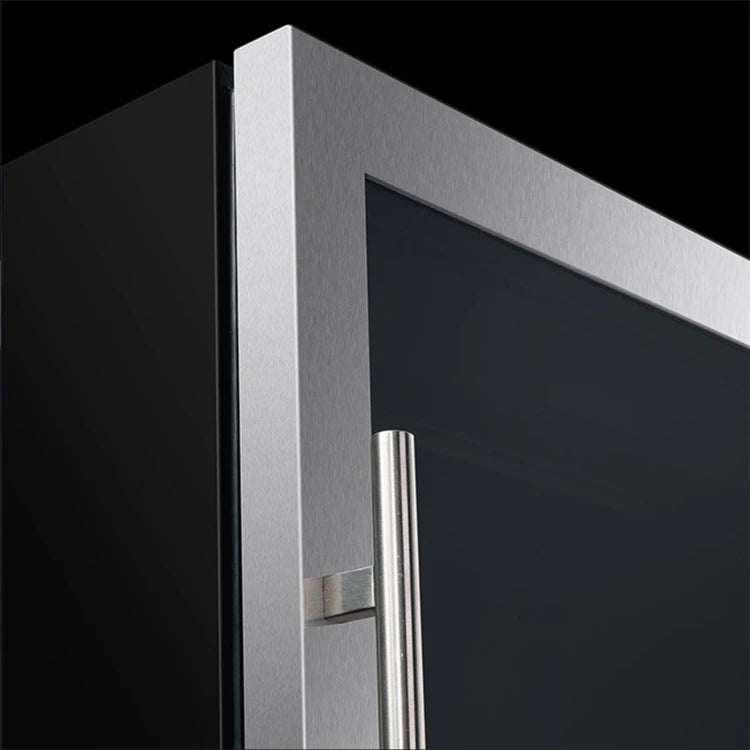 Large-scale Wine Fridge House company Wine Cooler Dual Zone Stainless Steel Door Built-in Display Wine Cave