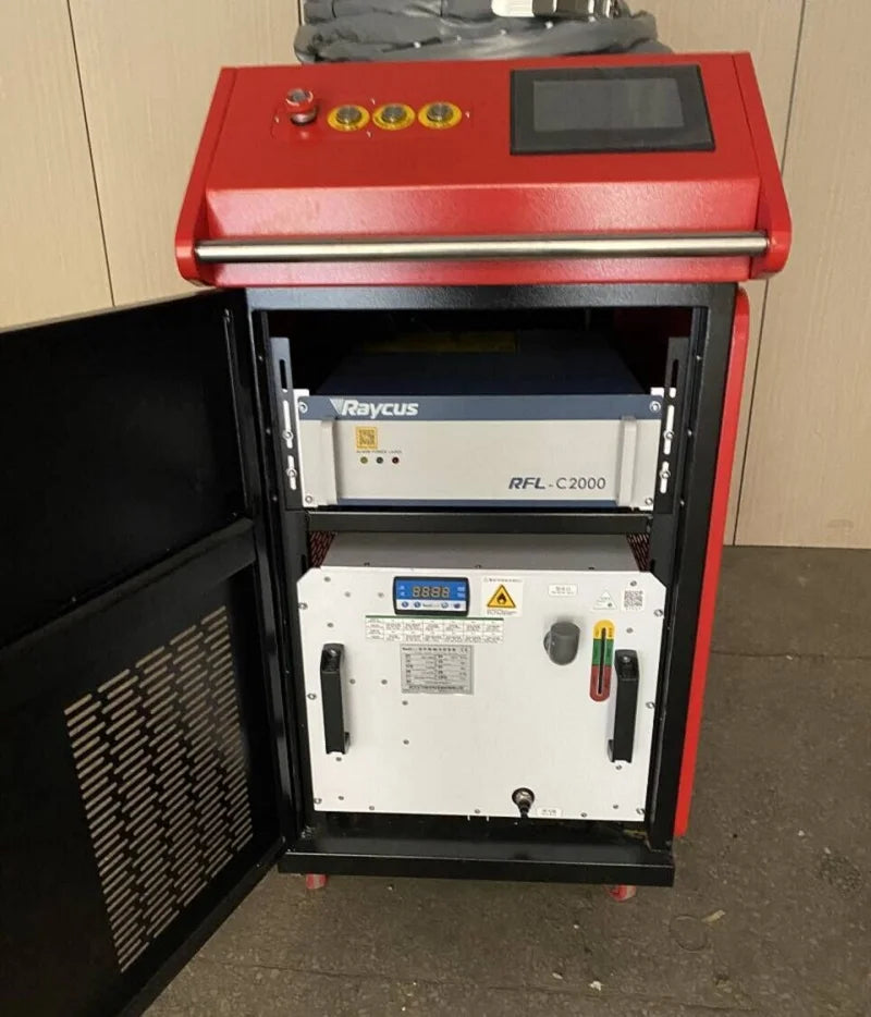 Laser Weld Machine Cleaning Metals Portable Laser Welding Machine 3 In 1 2000w Stainless Steel Cleaner Equipment