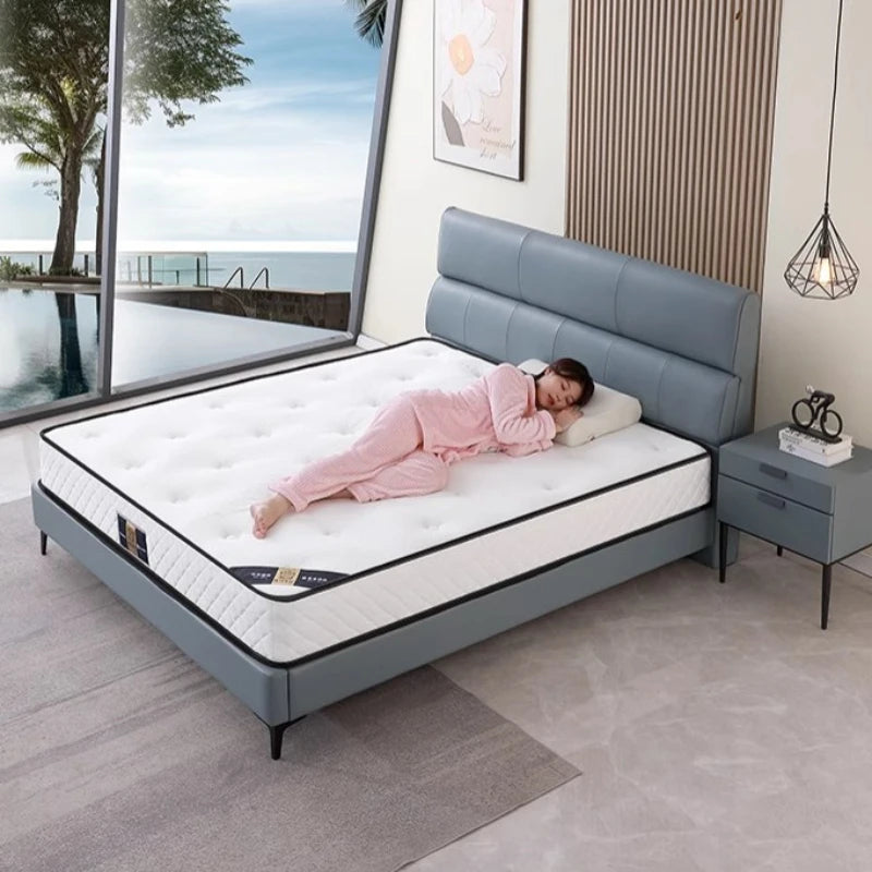 Latex Extension Bed Mattress Roll High Quality Firm Spring Salon Mattresses Sleeping Double Colchon Matrimonial Furniture