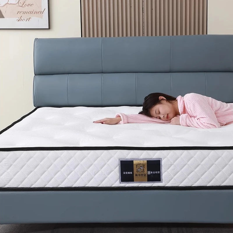Latex Extension Bed Mattress Roll High Quality Firm Spring Salon Mattresses Sleeping Double Colchon Matrimonial Furniture