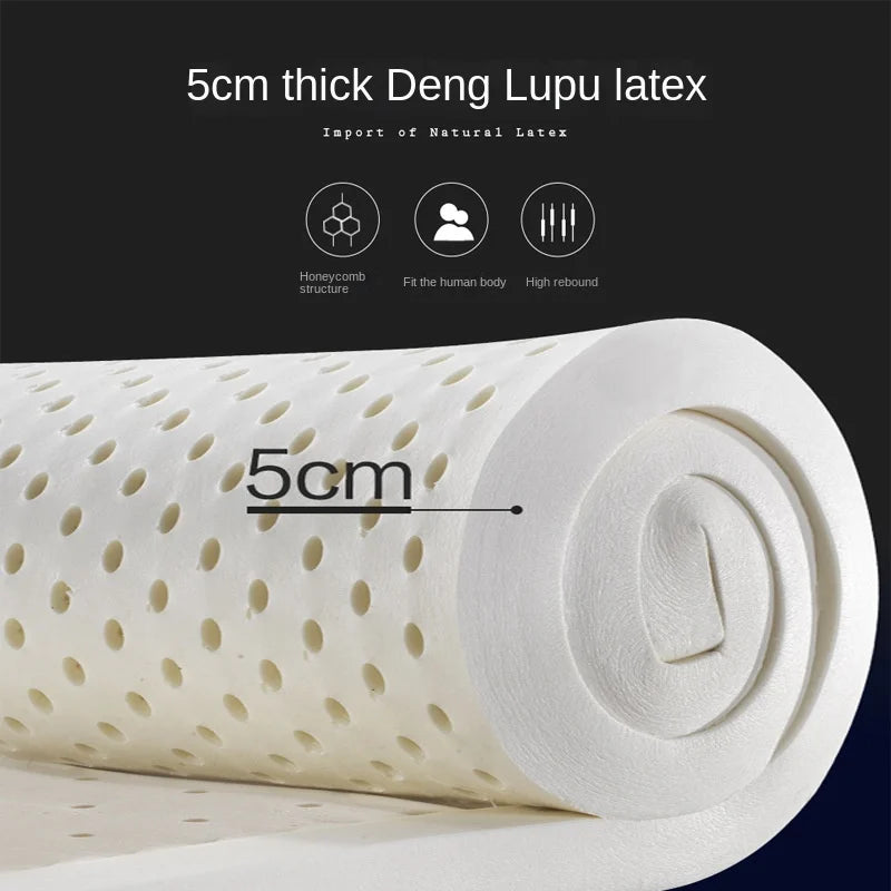 Latex Mattress Silent Independent Spring Dual Use Soft and Hard Spine Protection Five-star Hotel Public