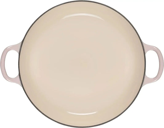 Le Creuset enamel cast iron petal stew pot, 2.25qt, shell pink