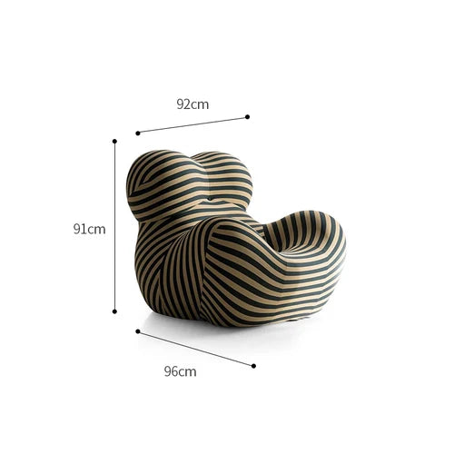 Leisure Chair Creative Extremely Simple Chair Home Living Room Lazy Sofa Chair