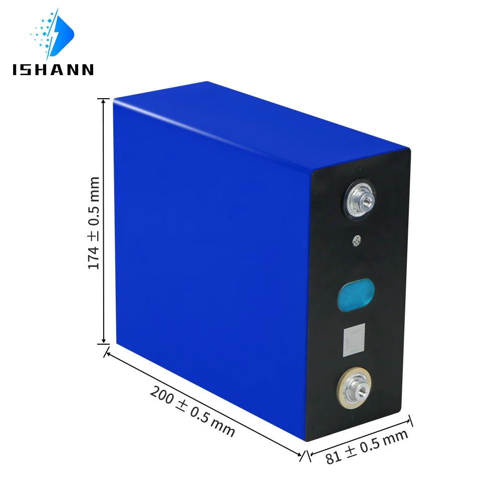 Lifepo4 340Ah Battery 3.2V Deep 6000 Cycles lithium Iron Phosphate DIY Rechargeable RV EV Boats Home Energy Storage Cells NO TAX
