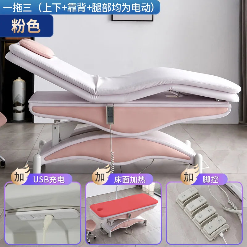 Lift electric beauty bed, massage bed, beauty salon dedicated fully automatic surgical bed, dental bed