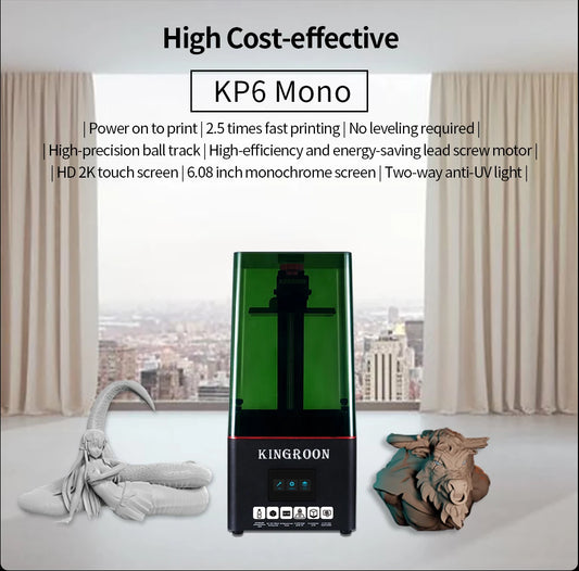 Light-Curing 3d Printer 2k/4k Screen Desktop High-Precision Industrial-Grade Household Lcd Photosensitive Resin 3d Printer