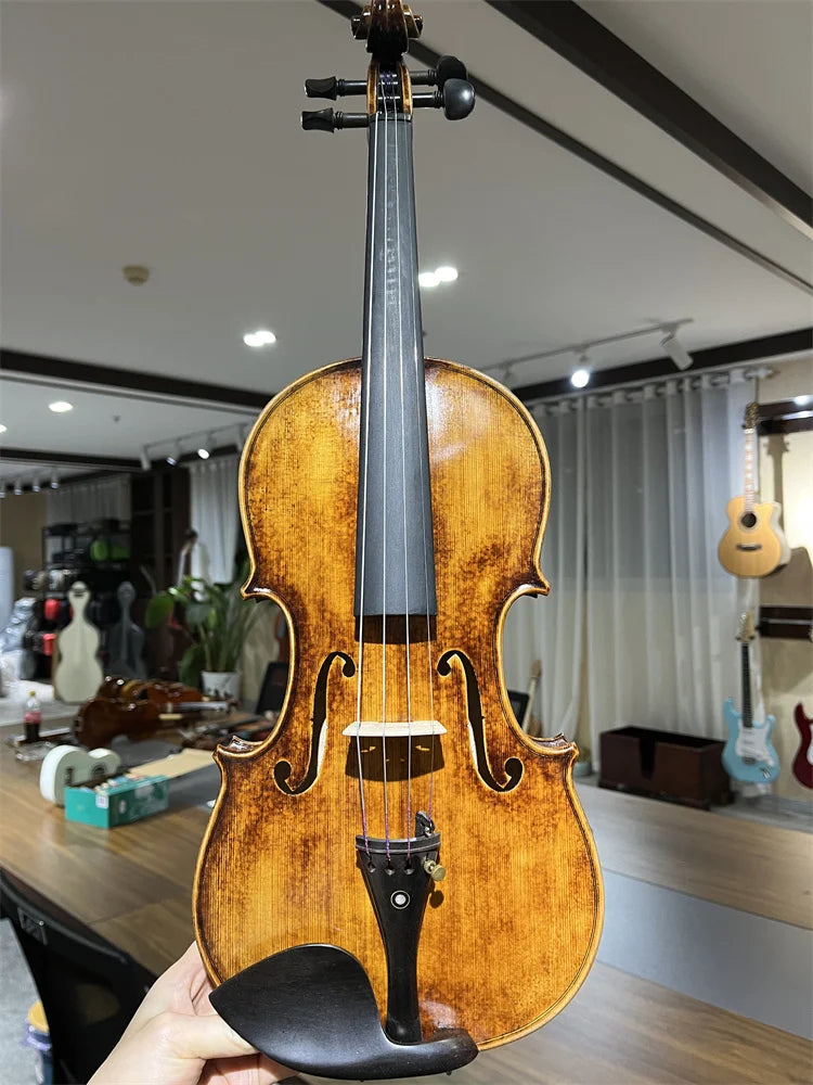 MMOOKA Limited Vintage Violin Professional Level Hand Made 4/4 Violin Cкрипка 4/4 كمان 바이올린  Musical Instrument Free violin case 4/4