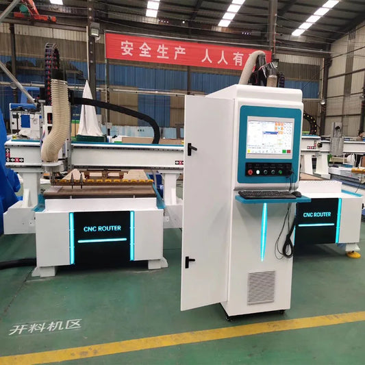 Linear style auto tool changer 1325 ncstudio cnc wood machine/ATC 1325 cnc 3d wood milling cutter for furniture door