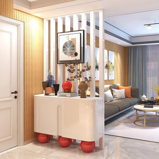 Living room porch partition cabinet Entrance multi-functional lobby cabinet partition screen Living room porch bar