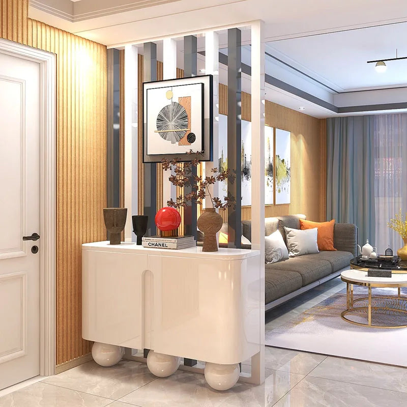 Living room porch partition cabinet Entrance multi-functional lobby cabinet partition screen Living room porch bar