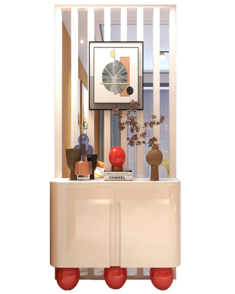 Living room porch partition cabinet Entrance multi-functional lobby cabinet partition screen Living room porch bar