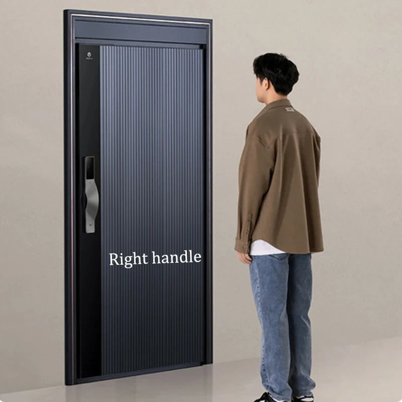 Lockin max lock in palm vein 3D facial recognition visual camera large screen smart intelligent electronic fingerprint door lock
