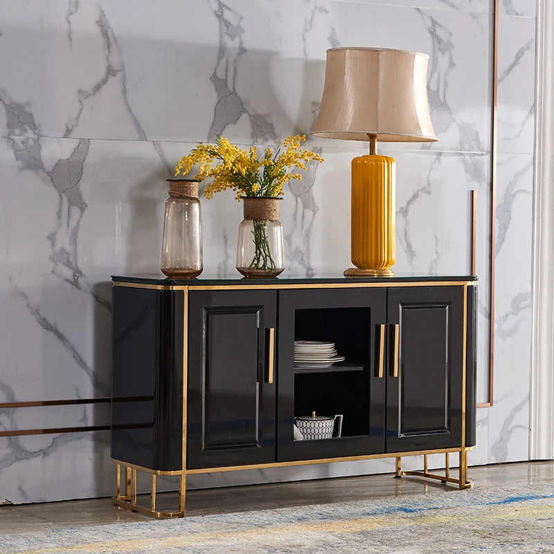 Low cabinet sideboard wine cabinet modern minimalist home living room porch cabinet multifunctional luxury restaurant