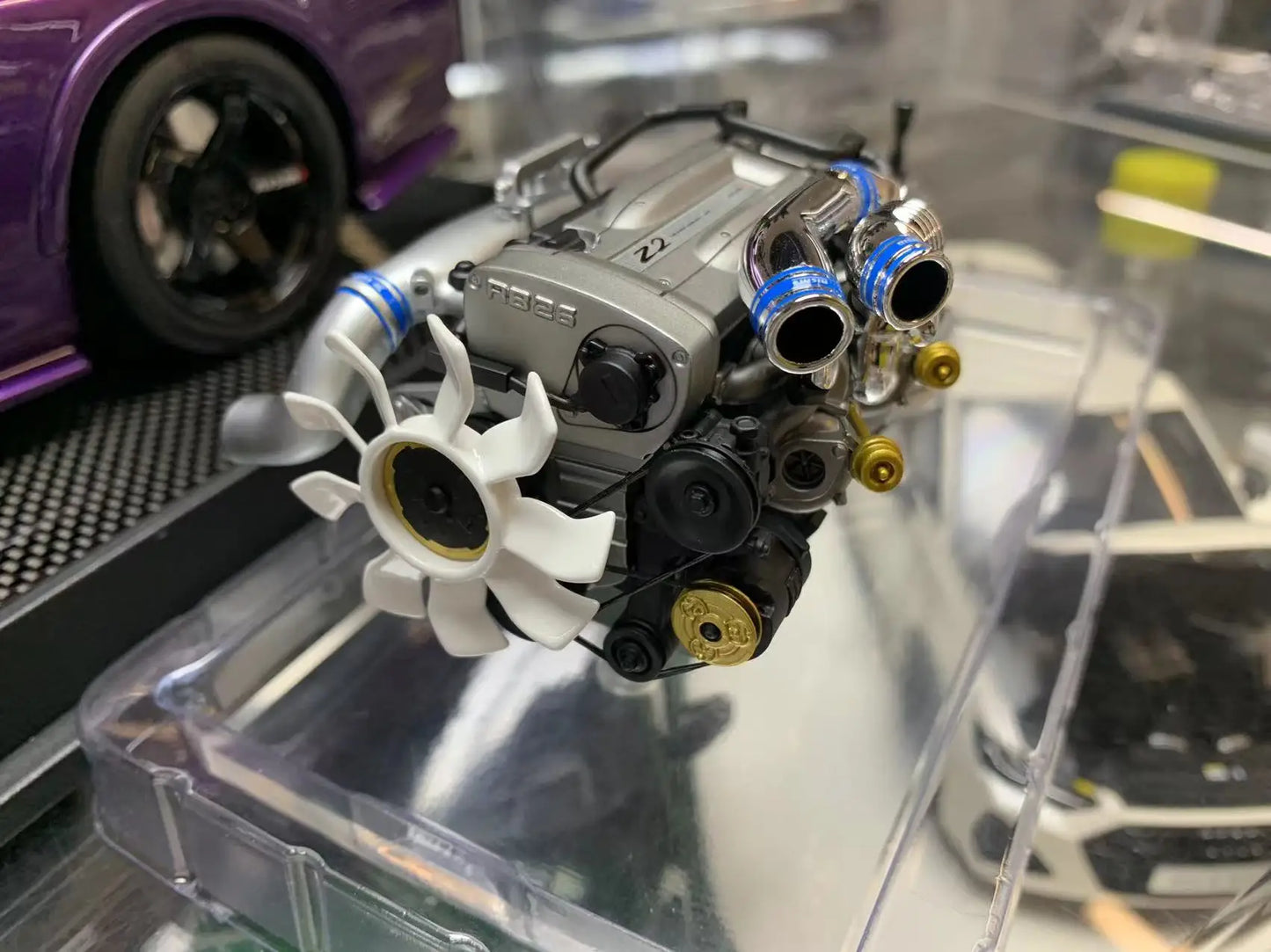 MH Motorhelix 1:12 GTR R34 Z-tune JDM Limited to 50 Pieces Simulation Resin Static Car Model Toys Gift