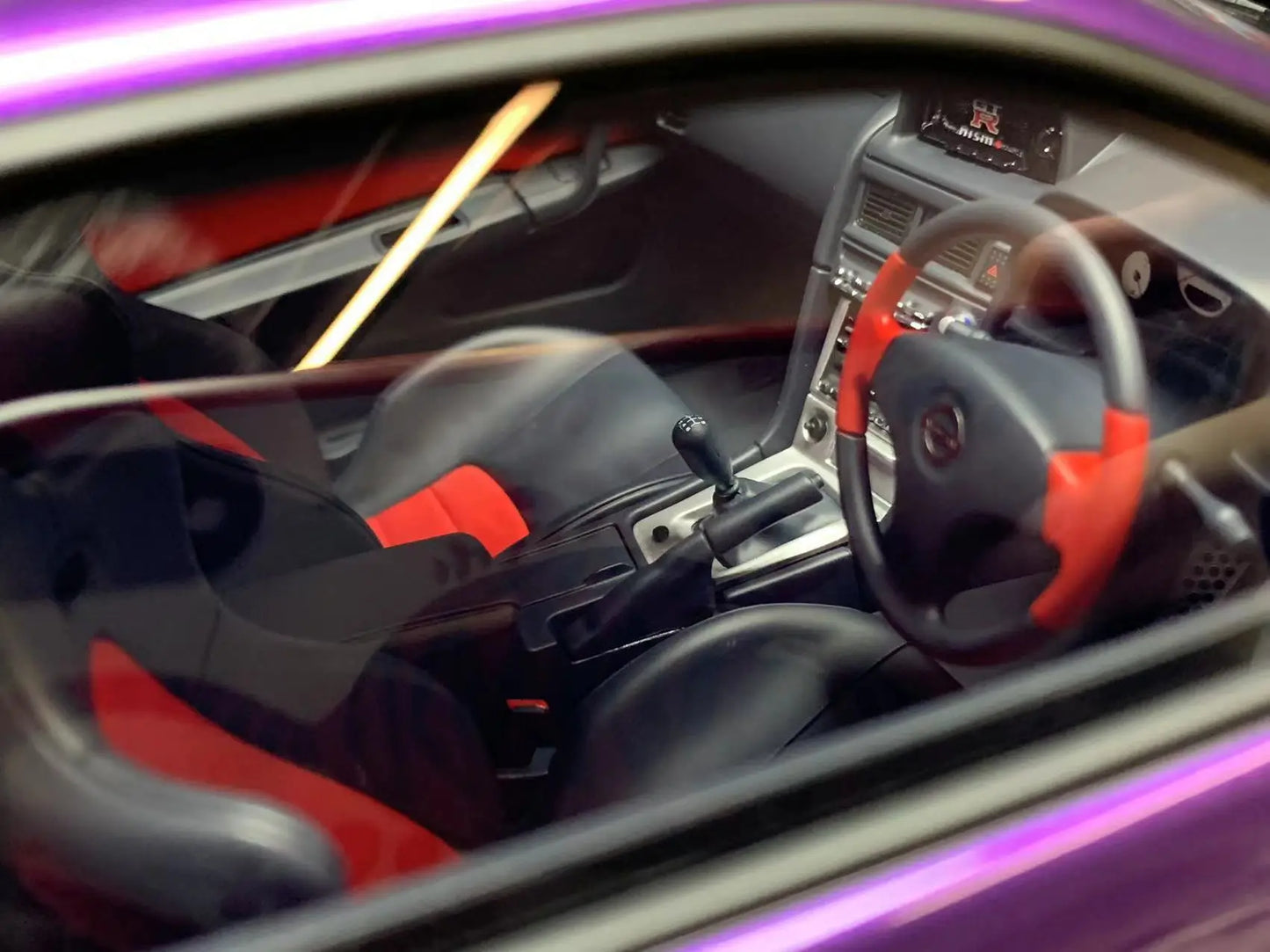 MH Motorhelix 1:12 GTR R34 Z-tune JDM Limited to 50 Pieces Simulation Resin Static Car Model Toys Gift