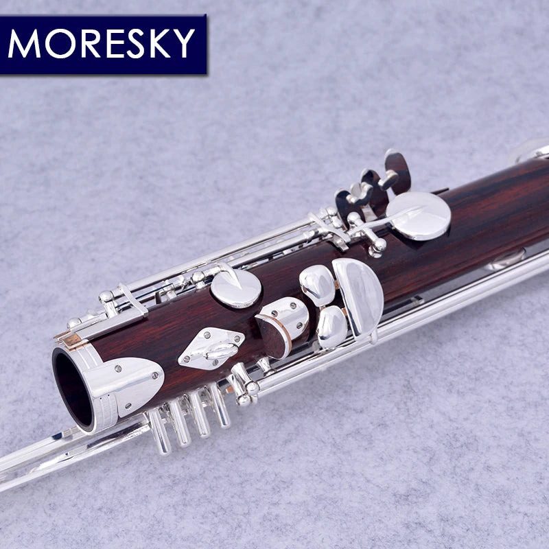 MORESKY Bass Clarinet Low-C Bb/Sib Professional Cocobolo Wood BCL-288