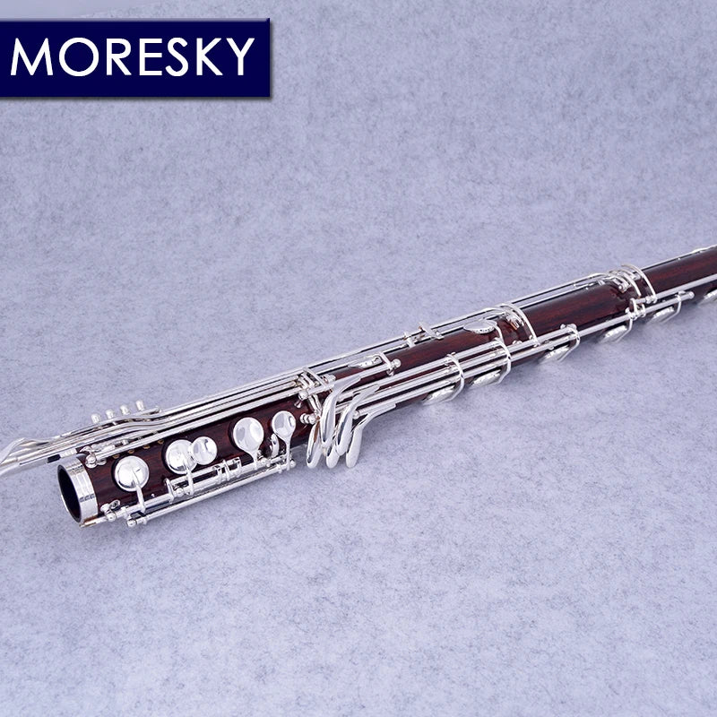 MORESKY Bass Clarinet Low-C Bb/Sib Professional Cocobolo Wood BCL-288