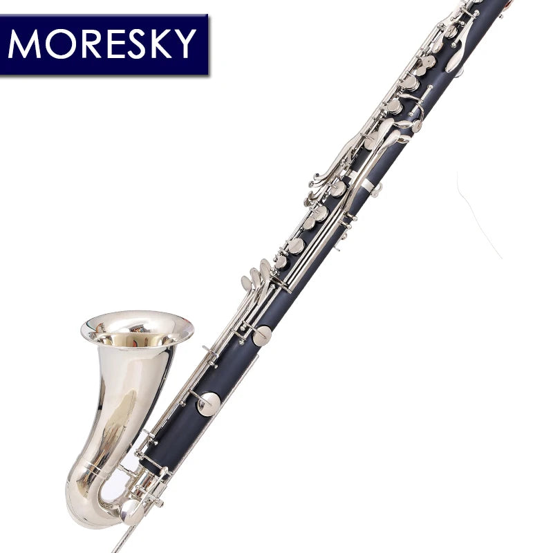 MMOOKA MORESKY Bass Clarinet Professional  Clarinet Low-C/LOWE Bb/Sib