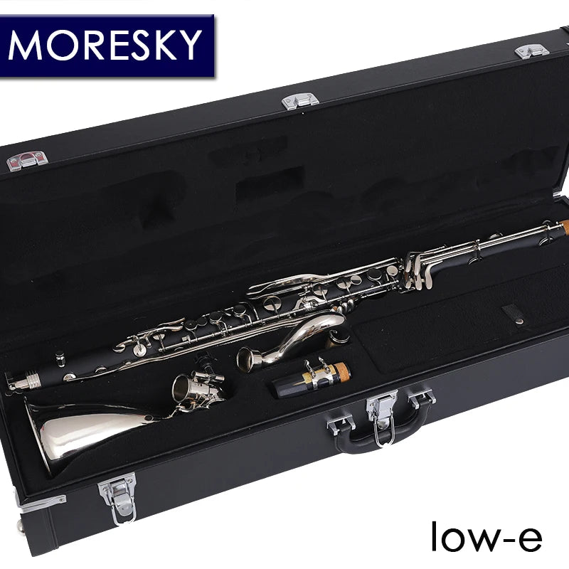 MMOOKA MORESKY Bass Clarinet Professional  Clarinet Low-C/LOWE Bb/Sib