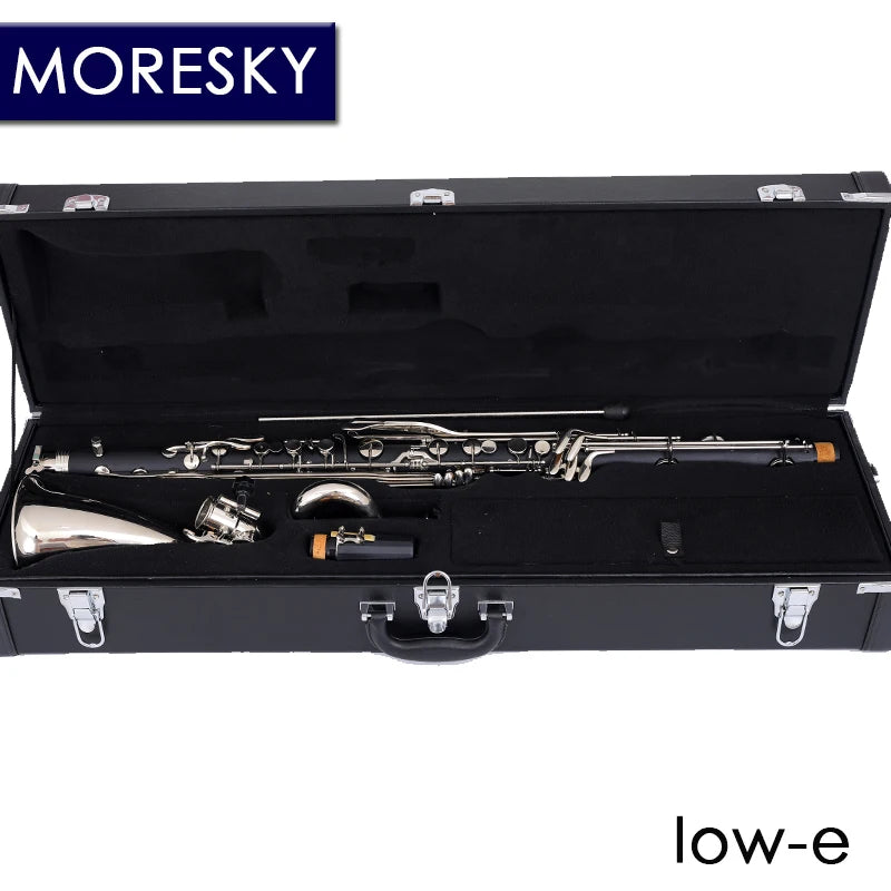 MMOOKA MORESKY Bass Clarinet Professional  Clarinet Low-C/LOWE Bb/Sib
