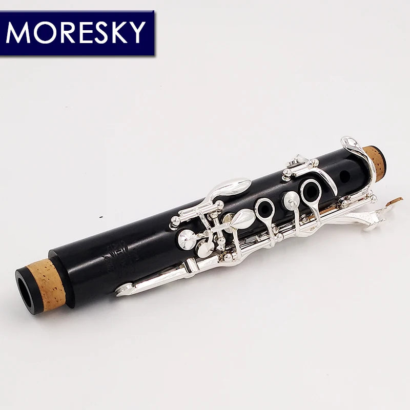MMOOKA MORESKY Clarinet Wood ebony clarinet Tube 18 Keys bB Clarinet Grenadilla Solid wood bb clarinet LUNA