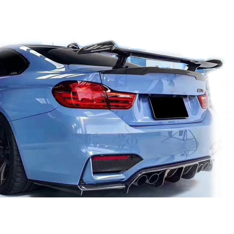 MP Models Carbon Fiber Large Tail Wing Rear Spoliler For  M2 M3 M4