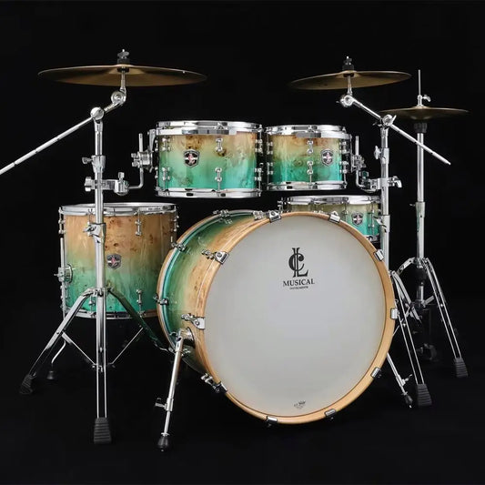 Electronic musical instruments Made in China percussion instruments 5 drums 2/3/4 cymbals drum set beginner of practical drum kit