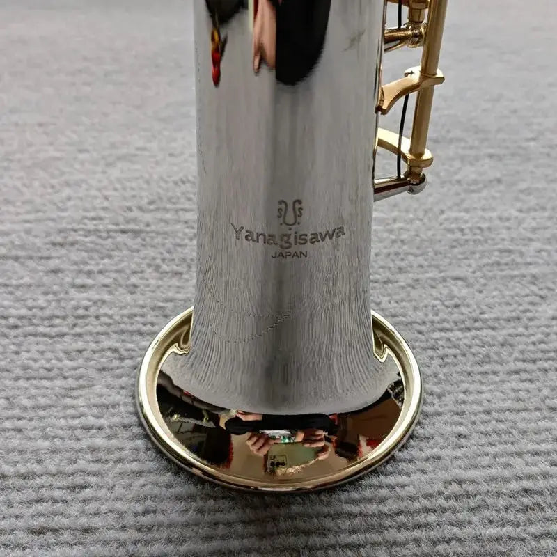 Made in Japan Soprano Saxophone WO37 Silvering Gold Key With Case Sax Soprano Mouthpiece Ligature Reeds Neck