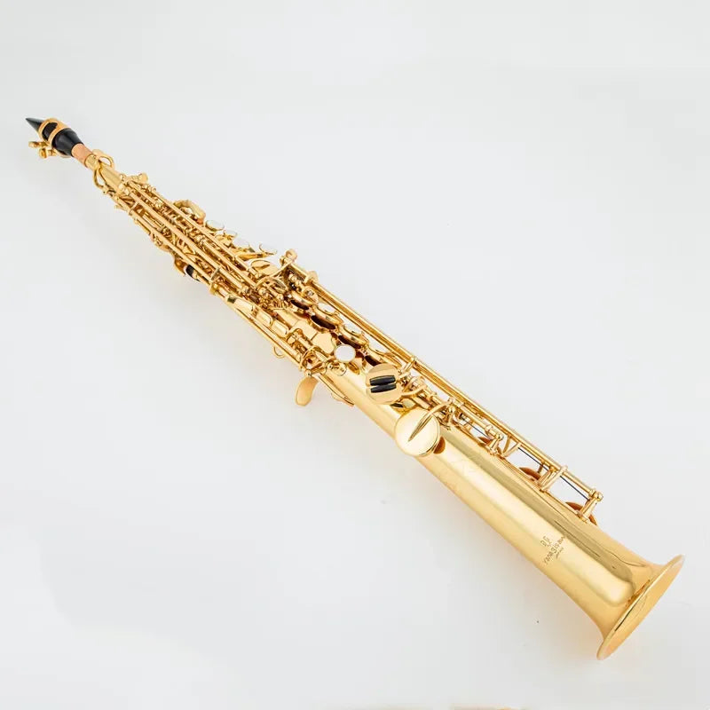 Made in Japan Soprano Saxophone WO37 Silvering Gold Key With Case Sax Soprano Mouthpiece Ligature Reeds Neck
