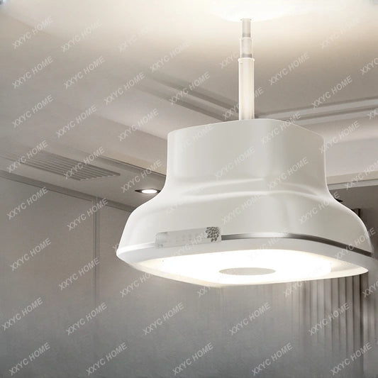 Mahjong Machine Smoke Exhaust Lamp Air Purifier Chess Room Smoke Exhaust Lamp Lifting Chandelier High-End Smoke Exhaust Lamp