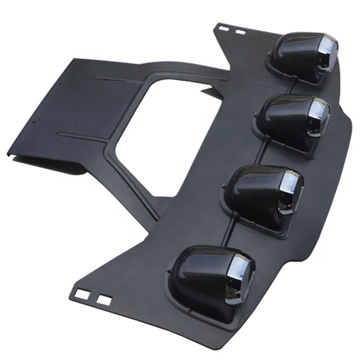 Manufacturer Aviation Aluminum Alloy Cold and Hear Resistant engineering ABS  Car Roof Luggage Rack Car with Spotlight