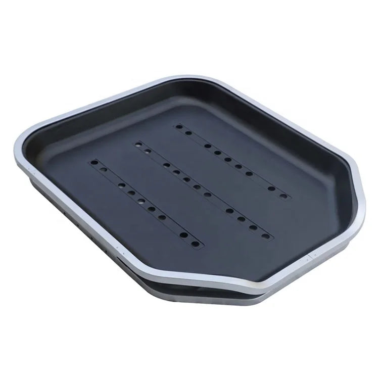 Manufacturer Aviation Aluminum Alloy Cold and Hear Resistant engineering ABS  Car Roof Luggage Rack Car with Spotlight