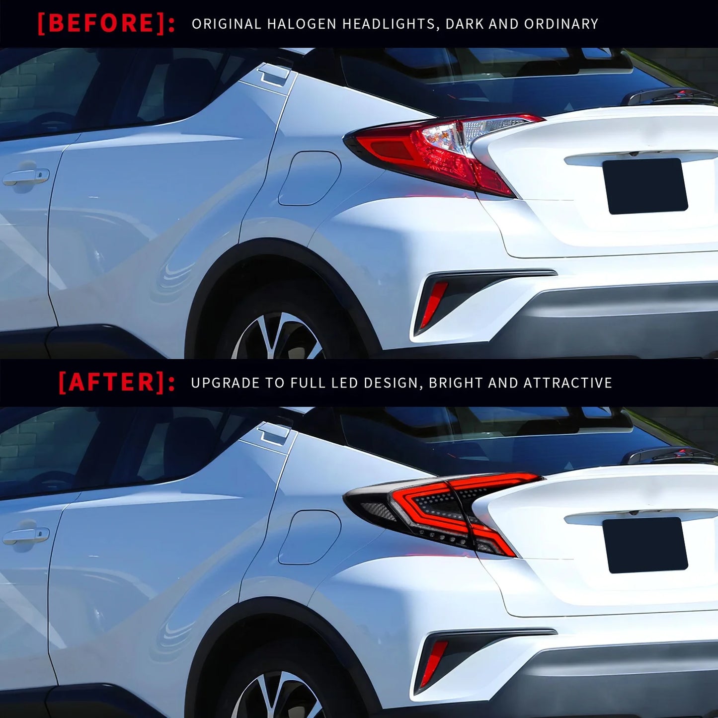 Manufacturer großhandel For  C-HR CHR 2017-2020 Tail Lights Tail Lights Fog lampe Rear Lamp DRL + Brake + Park + Signal li