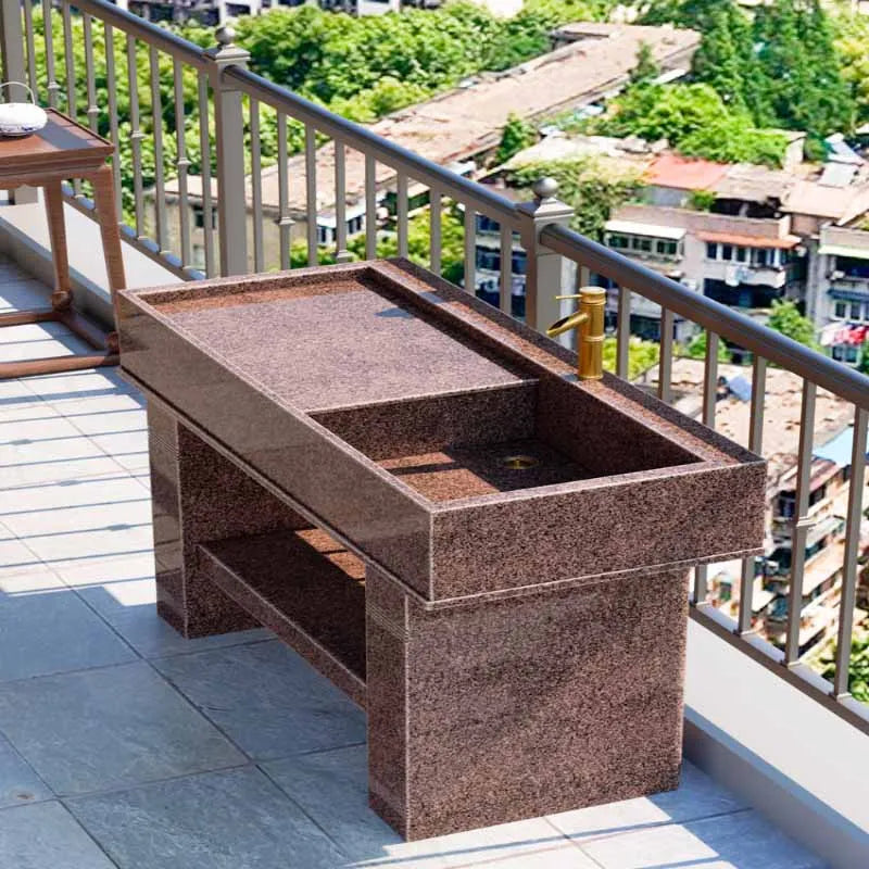 Marble laundry pool with washboard and basin integrated outdoor courtyard indoor laundry pool stone wash basin sink