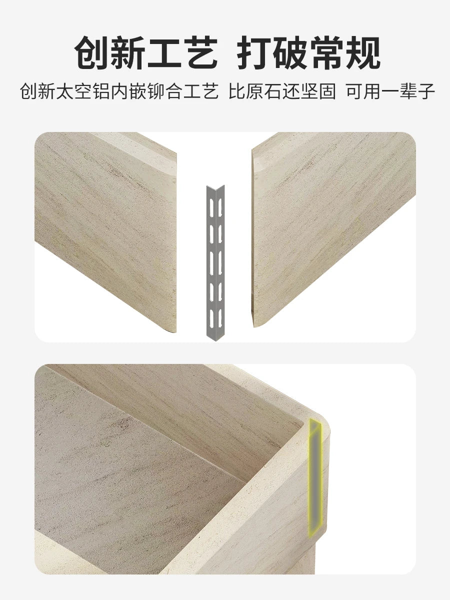 Marble laundry sink with washboard integrated sink, garden outdoor laundry table, home courtyard sink, basin customization