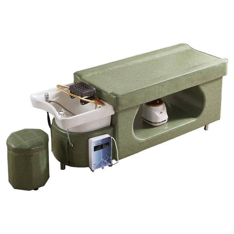 Massage head therapy bed, hair salon, beauty salon, hot water heater, constant temperature water circulation fumigation, Thai st