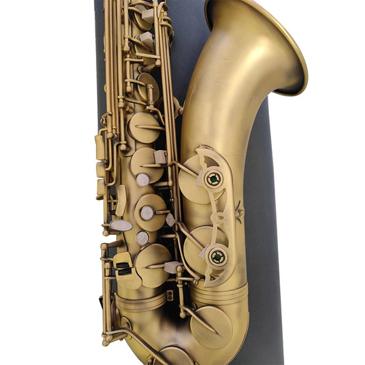 Matte original 54 one to one structure model Bb professional tenor saxophone retro antique copper Tenor sax jazz instrument
